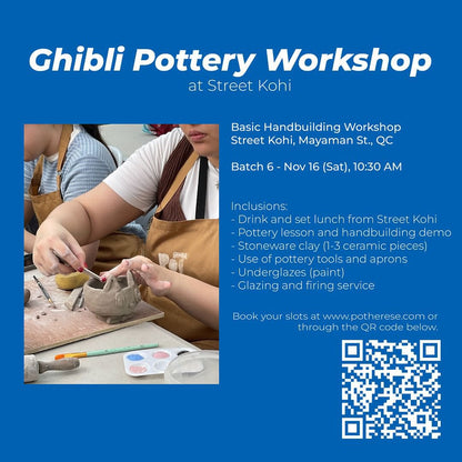 Ghibli Pottery Workshop at Street Kohi